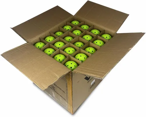 Miniatura 6 de Vulcan Pelota oficial de pickleball VPRO Flight Outdoor de The PPA Tour & MLP Paquete de bolas de 3, 6, 12, 36 y 100 Amarillo de alta Paquete