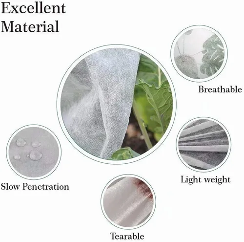 Miniatura 2 de Agfabric Warm Worth Frost Blanket - Chaqueta para arbustos de 0.95 oz 84" x 72", cubierta rectangular para plantas para protección contra heladas