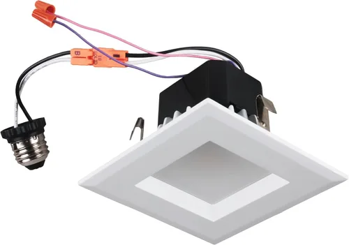 Miniatura 19 de Goodlite Foco descendente redondo LED de 4 pulgadas, 10 W (85 W igual), 850 lúmenes, 5CCT seleccionable 2700K-3000K-3500K-4100K-5000K, CRI90, Blanco