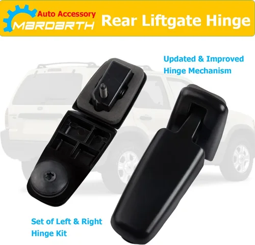 Miniatura 3 de YL8Z78420A68BA Juego de bisagras para ventana trasera Bisagras de vidrio para puerta trasera Izquierda y derecha Compatible con Escape 2001-2007