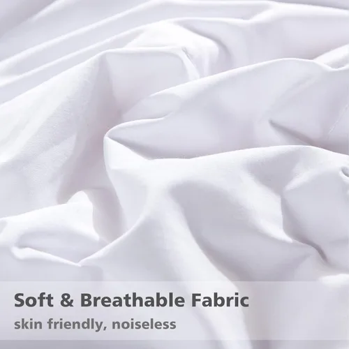 Miniatura 3 de APSMILE Manta ligera de fibras de plumón, edredón refrescante de fibras de plumas de verano, tamaño individual, edredón de cama delgado ultra suave