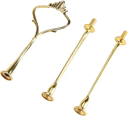 Miniatura 5 de Accesorios de hardware para soporte de pasteles, bandeja para cupcakes, mango de soporte de plato de frutas, soporte de montaje para manualidades