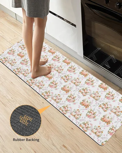 Miniatura 4 de Tapete de baño de Acción de Gracias, antideslizante, de secado rápido y absorbente, tierra de diatomeas, fregadero, dormitorio, cocina, lavable