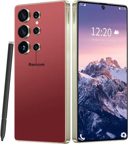Miniatura 11 de Huness I25 Ultra Unlocked Cell Phone,Built in Pen,16+1TB Unlocked Phone, Android 14 Battery 7000mAh 6.99" HD Screen Smartphone, 5G/Face