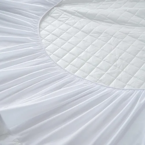 Miniatura 6 de Protector de colchón 100% impermeable, acolchado y refrescante, bolsillo profundo de 13 a 15 pulgadas, suave y transpirable, lavable a máquina, sin