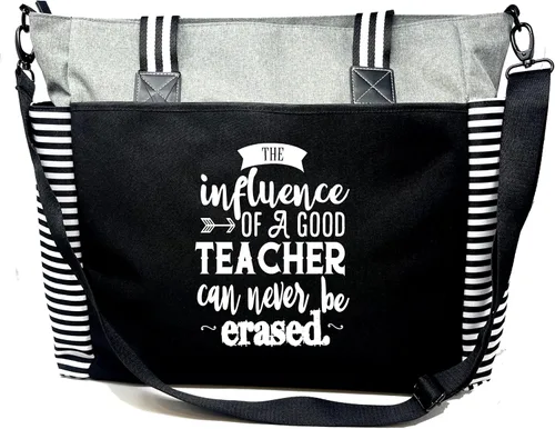 Miniatura 85 de Brooke & Jess Designs Teacher Tote Bag for Work - Teacher Handbag Gifts for Women, Teacher Bag Best Teacher Appreciation Gift