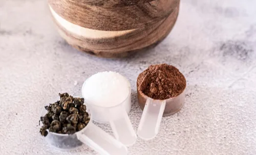 Miniatura 3 de Juego de 50 cucharadas medidoras con cuchara de café de mango corto, 1 cucharada (15 ML), cucharadas de plástico transparente para café, té suelto