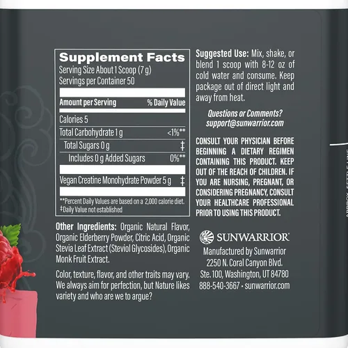 Miniatura 2 de Polvo de Creatina Monohidrato Micronizada Suplemento de Preentrenamiento y Recuperación Apoya el Desarrollo Muscular, Entrenamiento de Fuerza