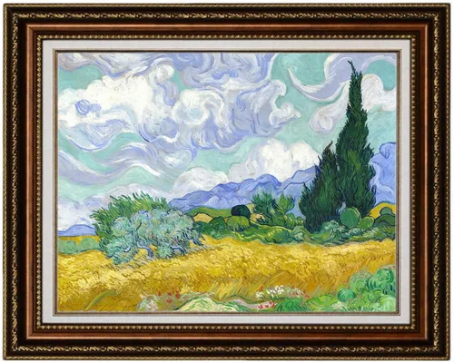 Miniatura 62 de ELITEAART- La noche estrellada por Vincent Van Gogh, pintura al óleo, reproducción de pintura al óleo, impresión en lienzo giclée, tamaño marcado