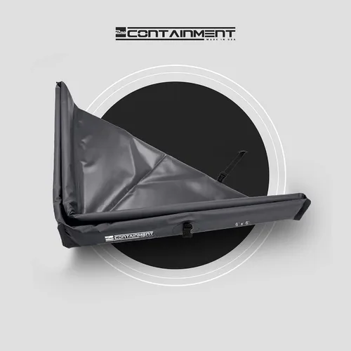 Miniatura 3 de Duck Pond - 6 x 6 pies - PVC negro - Piscina de contención de pared de espuma plegable - Fabricado por el taller original aquí en los Estados Unidos