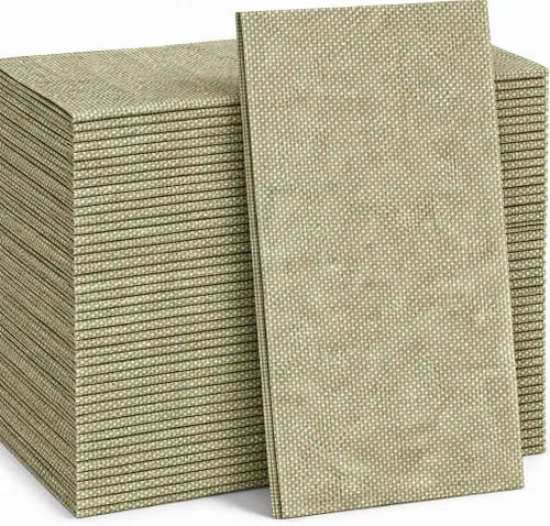 Miniatura 9 de Toallas desechables hechas en Italia para invitados con tacto de lino, servilletas de baño de alta calidad, suaves y absorbentes, elegantes