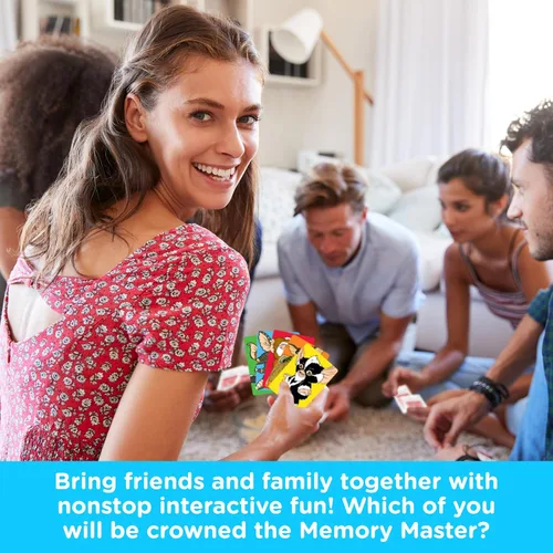 Miniatura 3 de AQUARIUS Gremlins Memory Master Card Game – Divertido juego de fiesta familiar para niños, adolescentes y adultos – Regalo de noche de juego