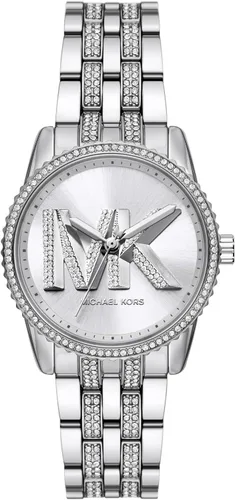 Miniatura 16 de Michael Kors Bryant - Reloj cronógrafo para mujer de acero inoxidable y cristal pavé