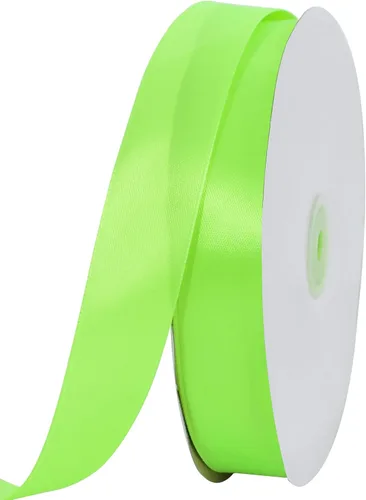 Miniatura 72 de TONIFUL 1-1/2 Pulgadas (40mm) x 100 Yardas de Cinta de Satén Verde Oscuro Ancha de Tela Sólida para Envolver Regalos, Cinta para Silla, Cinta