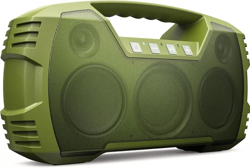 Miniatura 12 de Houl Zallee Altavoz Bluetooth 5.0 con impermeabilidad IPX7, 40 W, portátil, inalámbrico, 32 h, estéreo, sonido alto, graves profundos, micrófono