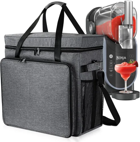 Bolsa de transporte para máquina de granizado, portátil para licuados al aire libre congelados para máquina de granizado Ninja FS301C/FS301/FS299