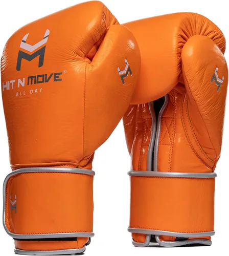 Miniatura 15 de HIT N MOVE Guantes de boxeo All Day Pro Balance con gancho y bucle, guantes de boxeo para hombre, equipo de boxeo, guantes de entrenamiento