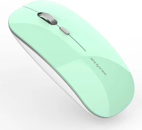 Miniatura 13 de Uciefy Q5 - Ratón inalámbrico recargable delgado, 2.4G, portátil, óptico, silencioso, ultrafino, ratón inalámbrico para computadora con receptor USB