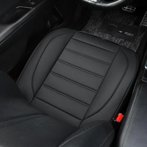Miniatura 5 de 1 Paquete de Fundas de Asiento Delantero de Automóvil de Cuero, Fundas de Asiento Inferior para Automóviles, Funda de Cojín de Asiento de Conductor