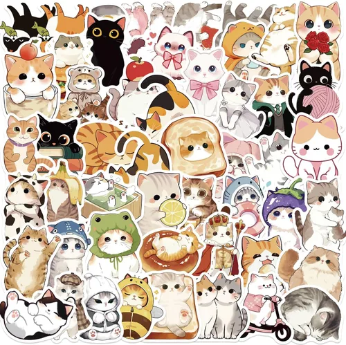 Miniatura 12 de Calcomanías lindas de animales para niños y adolescentes, calcomanías de animales del zoológico, calcomanías realistas de animales para estudiantes
