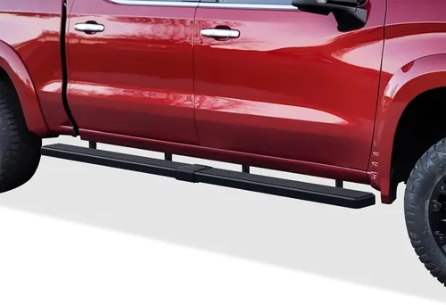 Miniatura 16 de APS Estribos negros compatibles con Chevy Silverado GMC Sierra 1500 2019-2026 Crew Cab y 2500 HD 3500 HD 2020-2026