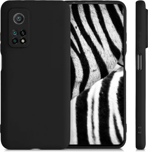 Miniatura 5 de kwmobile Funda compatible con Xiaomi Mi 10T/Mi 10T Pro - Funda protectora de silicona TPU suave y delgada - Negro mate