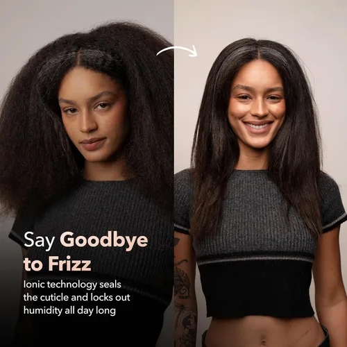 Miniatura 5 de SRILabs StyleQ Plancha plana para el cabello alisador Styler - Tecnología GraphFlow, iones negativos, terapia de luz infrarroja, 12 configuraciones
