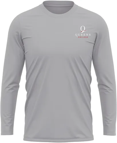 Miniatura 376 de Camisa deportiva de manga larga oficial de la NCAA Collegiate para hombre, con logotipo en el pecho izquierdo, colección Athletic Heather