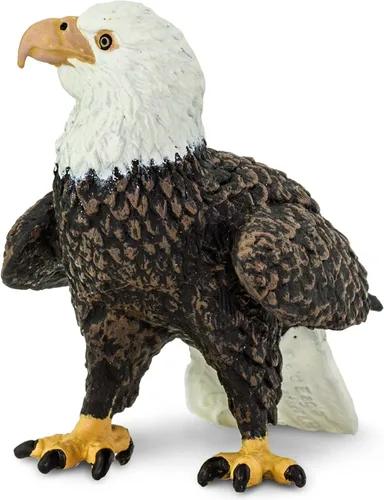 Miniatura 4 de Safari Ltd. Figura de águila calva - Figura de ave realista de 6 cm - Juguete educativo para niños, niñas y niños de 3 años en adelante