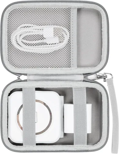 Funda rígida de viaje compatible con UCOMX nano/para Apple MagSafe Duo/para Iseyyox/para Rtops/para LISEN cargador magnético plegable inalámbrico 3