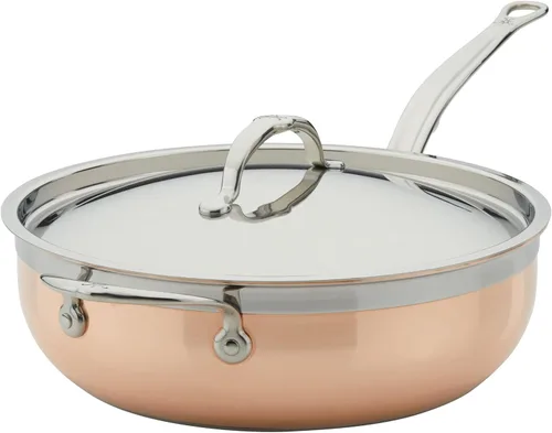 Miniatura 12 de Hestan - Colección CopperBond - Cacerola de cobre 100% puro, compatible con cocina de inducción, 1.5 cuartos