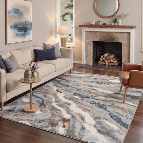 Miniatura 80 de BEIMO Alfombra de pasillo para cocina, alfombra lavable a máquina de 2 x 5 para entrada, alfombras modernas y abstractas suaves, cubierta de piso