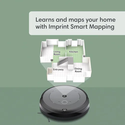 Miniatura 5 de iRobot Roomba Combo i3+ (3574) Robot aspirador y trapeador – Auto-vaciado hasta 60 días, limpieza por habitación con mapeo inteligente, cepillos