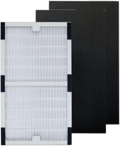 PUREBURG IAF-H-100C Filtro de repuesto compatible con purificadores de aire Idylis IAP-10-200 e IAP-10-280, H13 HEPA + 2 filtros de carbón activado
