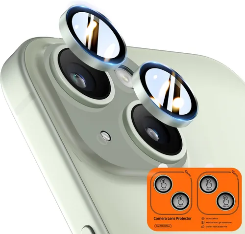 Miniatura 37 de TOCOL Camera Lens Protector for iPhone 13 / iPhone 13 Mini Tempered Glass HD Individual Scratch Resistant Camera Cover Accessories Case Friendly 2