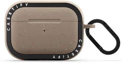 Miniatura 4 de CASETiFY Bounce Airpods Pro (1ª/2.ª generación) - Funda con anillo, negro Kingsnake - carbón mate