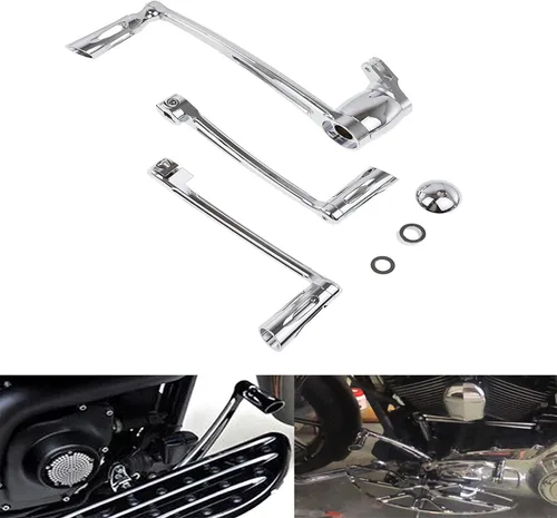 Miniatura 10 de Kit de clavijas de palanca de cambios para pedal de freno de motocicleta, apto para Harley Touring Road King Road Glide Street Glide Electra Glide