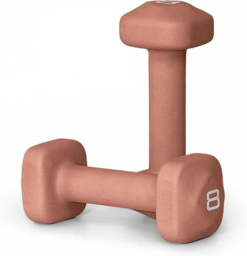 Miniatura 41 de Tone Fitness Pares de Mancuernas de Pesas de Neopreno con Cabeza Cuadrada Antirrodamiento Múltiples Opciones Azul