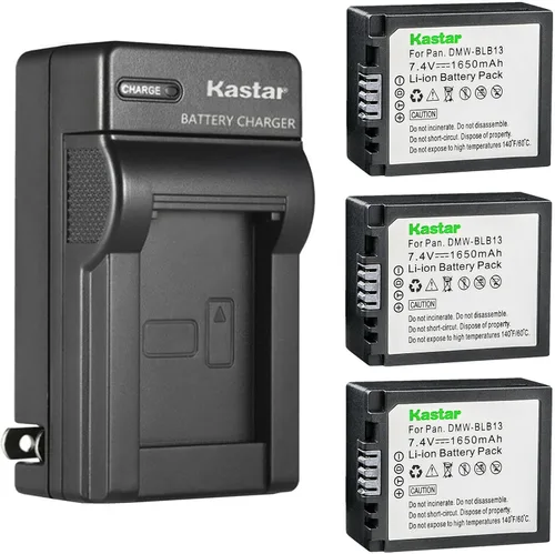 Miniatura 8 de Kastar Paquete de 1 cargador de batería y pared de CA para Panasonic Lumix DMC-G2 DMC-G2A DMC-G2R DMC-G2K DMC-G2KGK DMC-G2W, Lumix DMC-G10 DMC-G10K