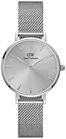 Miniatura 6 de Daniel Wellington Reloj Petite Sterling, pulsera de malla de plata