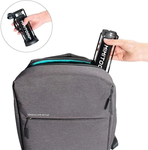 Miniatura 6 de Bomba para Bicicleta, Mini Bomba de Bicicleta Portátil Bomba de Piso para Bicicleta con Válvulas Presta y Schrader Bomba de Aire de Piso