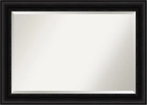 Miniatura 22 de Amanti Art Espejo de pared, espejo de marco negro para decoración de pared o para usar como espejo de baño para sobre el fregadero
