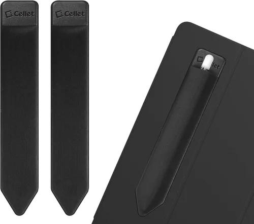 Soporte para lápiz capacitivo, funda elástica de bolsillo 3M, parte trasera adhesiva compatible con Apple iPad, iPad mini, iPad Air, iPad Pro,