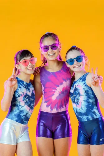 Miniatura 52 de Destira Premium Closed Back Gymnastics Leotards for Girls - Snug Performance Fit (Size Up for Comfort), GIRLS/CHILD Sizes