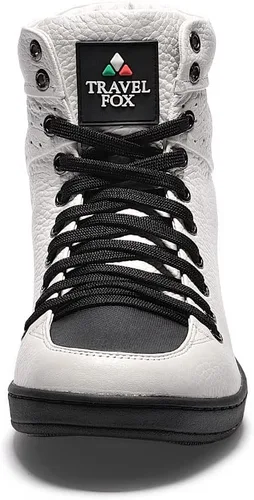 Miniatura 3 de TRAVEL FOX Unisex Clásico 900 Nappa Cuero Puntera Redonda con Cordones Altas Tops
