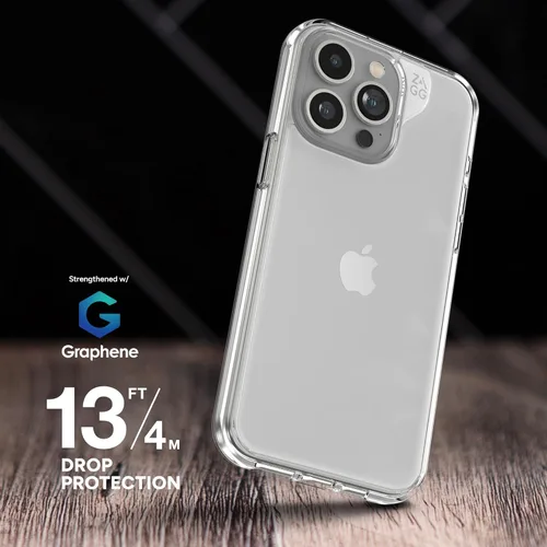 Miniatura 8 de ZAGG Crystal Palace Funda para iPhone 15 Pro Max - Protección contra Caídas (13ft/4m), Funda para iPhone Antiamarilleamiento y Resistente a