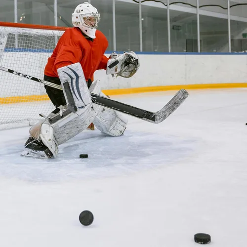 Miniatura 7 de Paquete de 18 discos de hockey sobre hielo con 3 bolsas de malla reutilizables, regulación oficial, diámetro de 3 pulgadas, grosor de 1 pulgada, 6