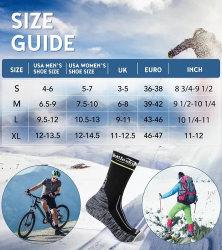 Miniatura 6 de Calcetines impermeables, perfectos para deportes, escalada, esquí, kayak, pesca, senderismo