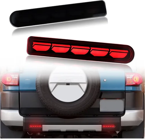 Kit de Luces LED de Freno para Parachoques Trasero, Luz de Circulación Diurna, Lámparas de Señal de Giro Secuencial Dinámicas Intermitentes