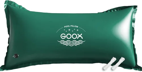 GOOX Almohadas de piscina de 6 x 12 pies para piscinas sobre el suelo, almohada de aire grande para piscina de invierno, 0.016 in, ultra gruesa y